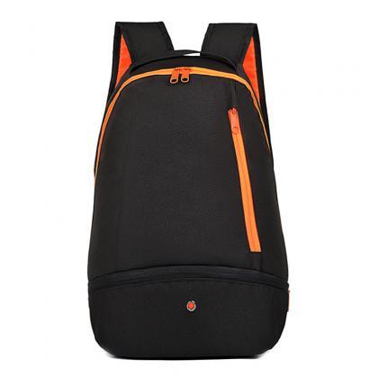 Contrast Color Simple Design Travel Backpack