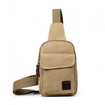 Canvas Out Pocket Chest Pack