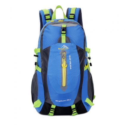 Nylon Pockets Travel Backpack