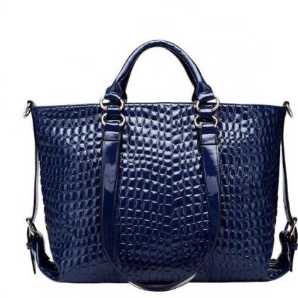 Fashion Croco-embossed Women Handbag