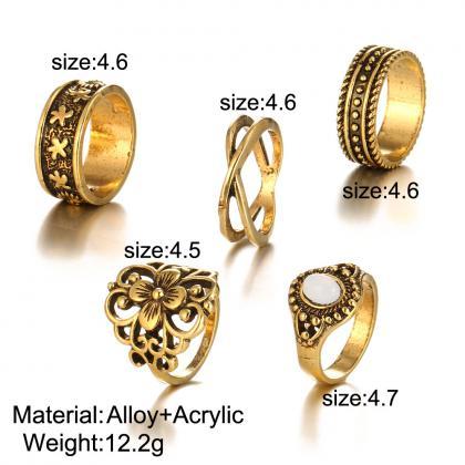 Hollow Out Restoring Ancient Ways 5 Pieces Of Each..