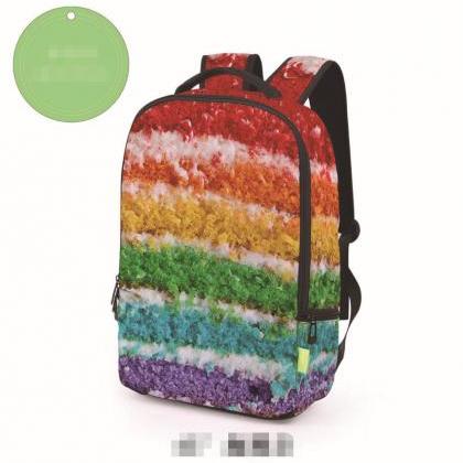 Fashionable 3d Printing Unisex Backpack