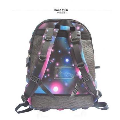 Original Starry Sky Design Zipper Backpack