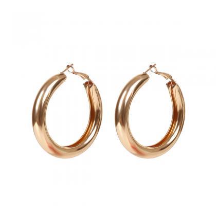 Geometric Creative Design Hollow Out Earrings