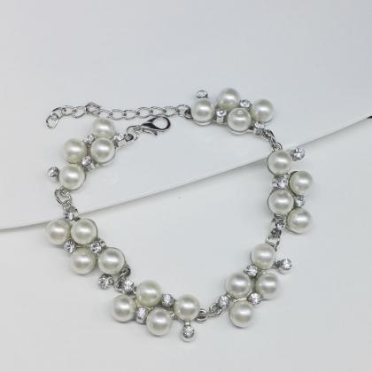 Simple Sweet Multi-layer Pearl Bracelet
