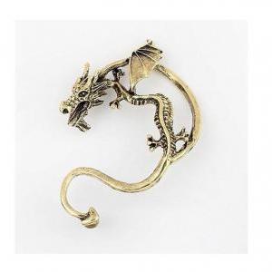 Retro Gothic Style Dragon Shape Earring(one Piece)