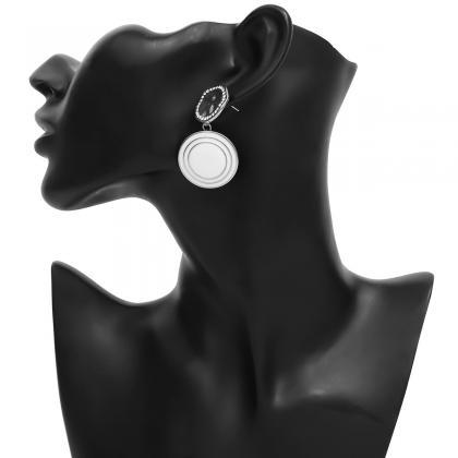 Personalized Micro - Set Geometric Earrings