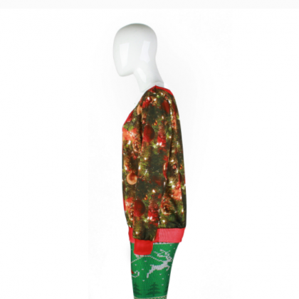 Scoop Christmas Tree Tie Print Wome..
