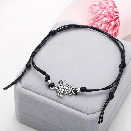 Summer Beach Turtle Shaped Charm Rope String..