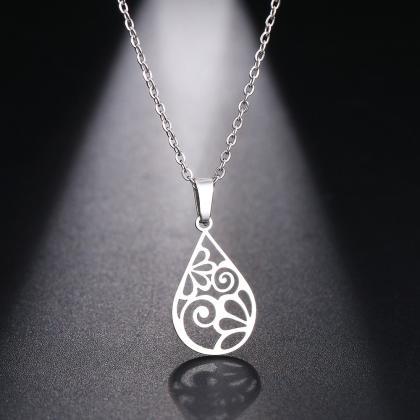 Stainless Steel Necklace For Women Man Design..
