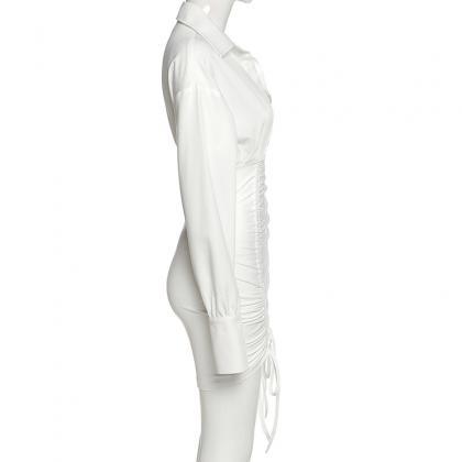 Fashion Slim Adjustable Bandage Sexy Bodycon Dress