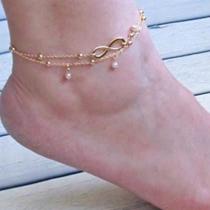 European And American Fashion Foot Ornament Alloy..