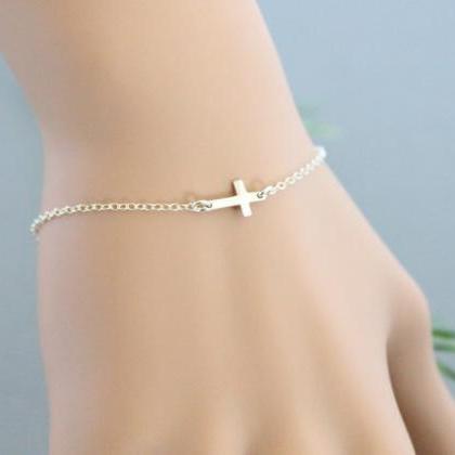 Fashion Simple Small Cross Bracelet Simple..