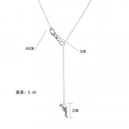 Handcuffs Pendant Couple Necklace-1