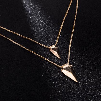 Multi Layer Women's Necklace Solid..