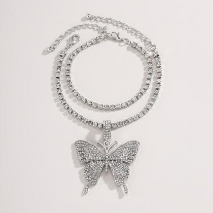 Versatile Chain Big Butterfly Element Foot Chain..