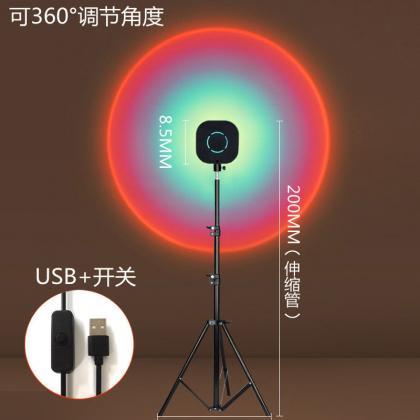 Sunset Lamp Color Lifting Table Lamp Projection..