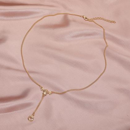 Horseshoe Pendant Necklace Creative Clavicle Chain