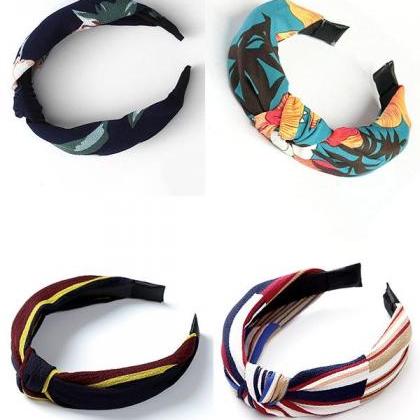 Solid Color Knot Headbands Hairband Hair..