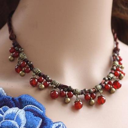 National Handmade Beads Necklace
