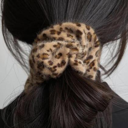 Urban Leopard Hair Rope Ring Headwear Accessories