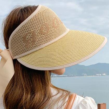 Beige Simple Breathable Sun Protection..
