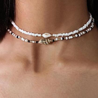 Original Casual Beads Simple Necklace