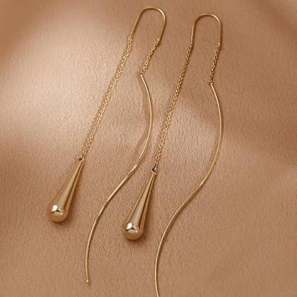 Original Simple Casual Tasseled Geometric Earrings