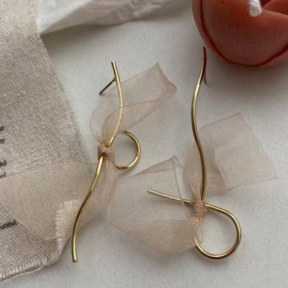 Vintage Chains Earrings Accessories Single Eardrop