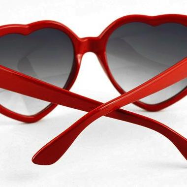 Heart Shape Unisex Sunglasses Party..