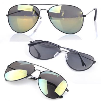 Unisex Mirror Colorful Sunglasses