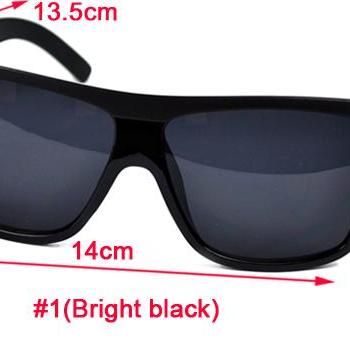 Unisex Large Frame Square Sunglasses