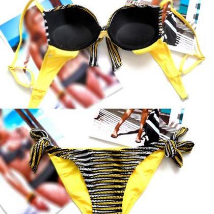 BANDAGE PLEATED 3 PCS BIKINI
