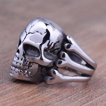 European And American Fashion Personality Skull..