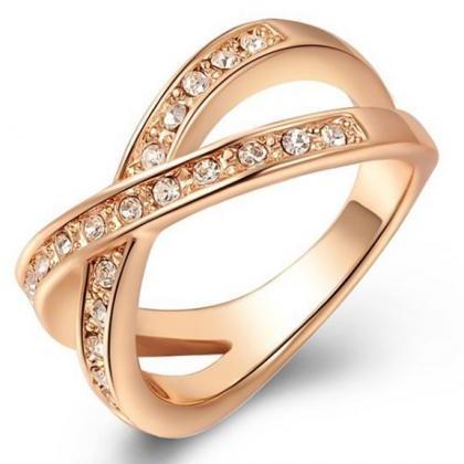 Crystal Diamond Ring on Luulla