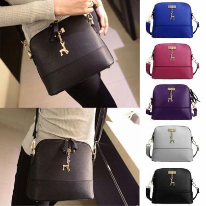 Women Fashion Synthetic Leather Small Solid..