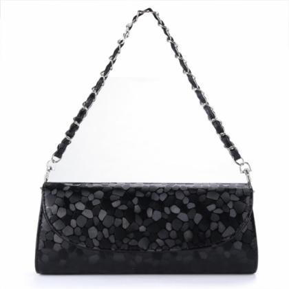 Fashion Women Synthetic Leather Chain Bag Handbags..