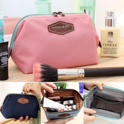 Women's Travel Makeup Bag Cosmetic..
