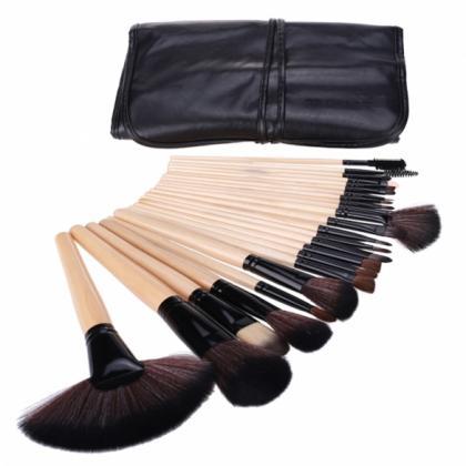 Professional 24pcs Makeup Brushes Eyebrow Tool Set..