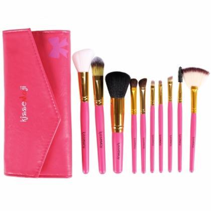 Kissemoji 10 Pcs Makeup Brush Set