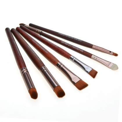 6 Pcs Makeup Cosmetic Brushes Powder Eye Shadow..