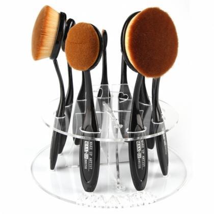 Cosmetic Round Makeup Toothbrush Brush Type 10 Pcs..