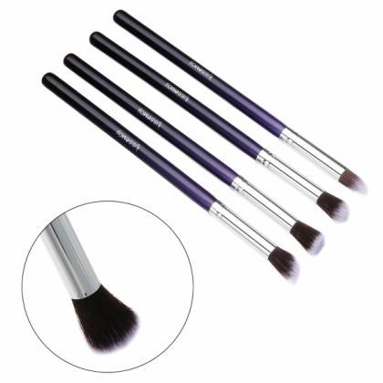 Kissemoji 4 Pcs Makeup Brush Set