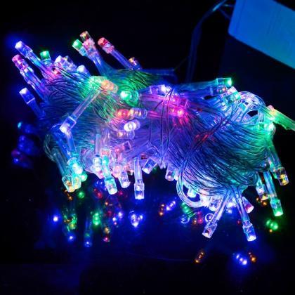 10m 100 Led Colorful Lights Decorative Christmas..
