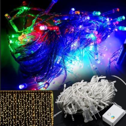 20m 200 Led Multi-color Fairy Lights Christmas..