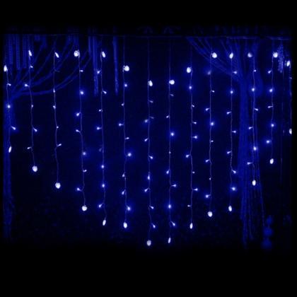 124 Led Heart Shape Curtain String Light..
