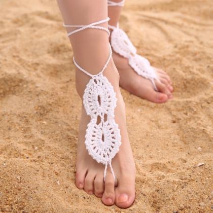 Fashion Women Hand-made Knit Crochet Adjustable..
