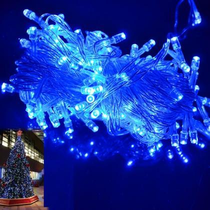 10m 100 Led Blue Lights Decorative Twinkle String..