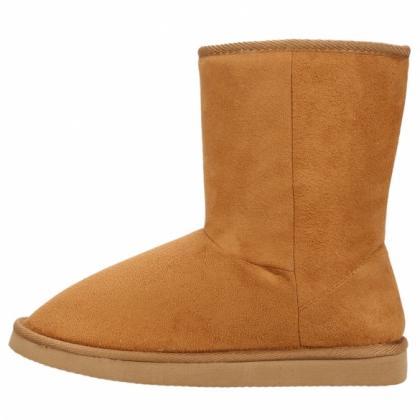 Fashion Women Winter Warm Solid Ankle Snow Boot..