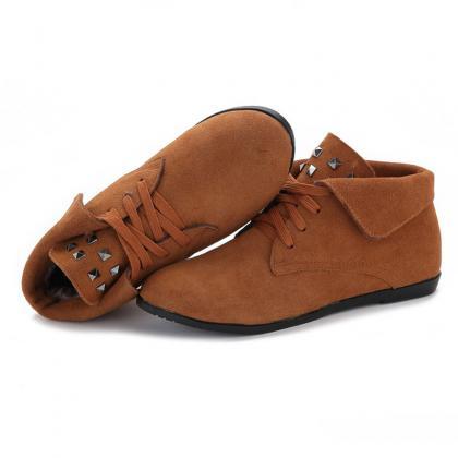 Rivet Buckle Pointed Lintin Martin Boots main image 1